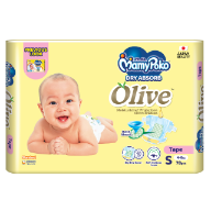 MamyPoko Dry Absorb Olive (S Tape)