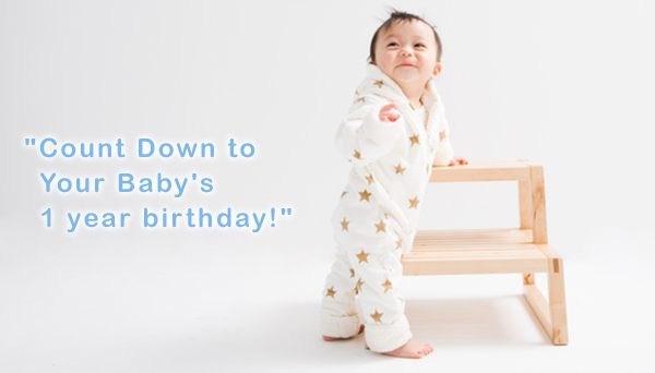 "Count Down to Your Baby's 1 year birthday!"