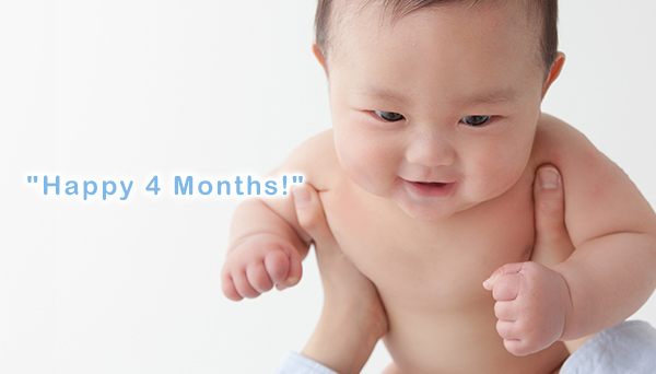 "Happy 4 Months!"