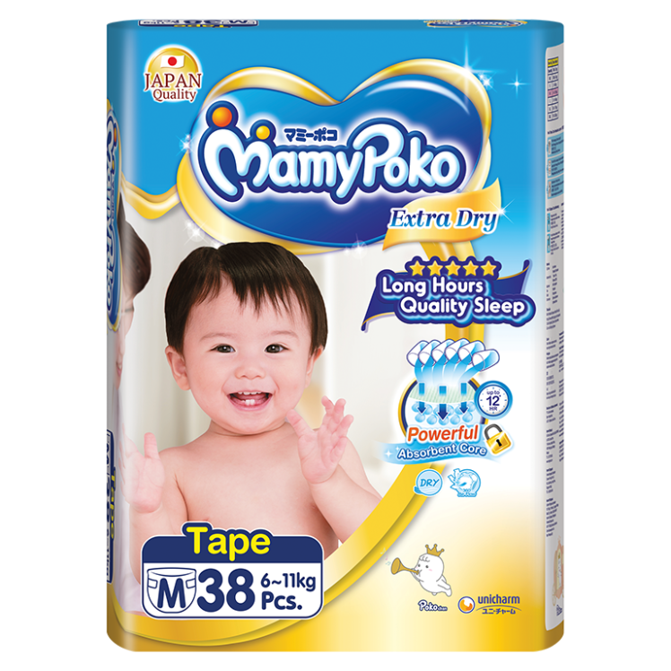 MamyPoko Tape Extra Dry Skin / Size M